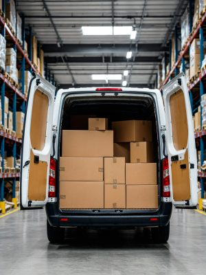 delivery-van-packed-with-boxes-warehouse